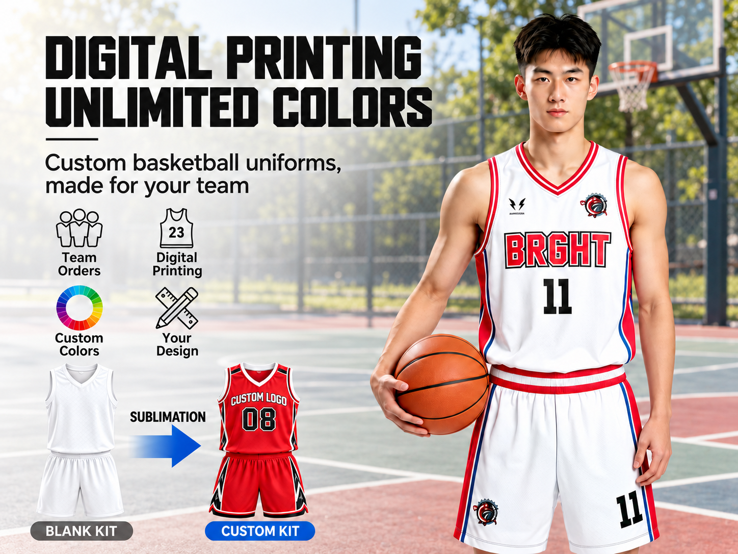 Basketball Uniforms customization