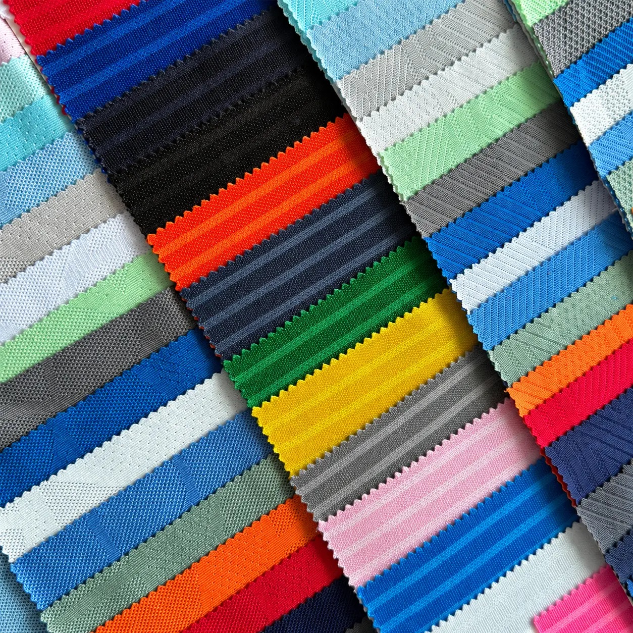 Jacquard Mesh fabric macro texture