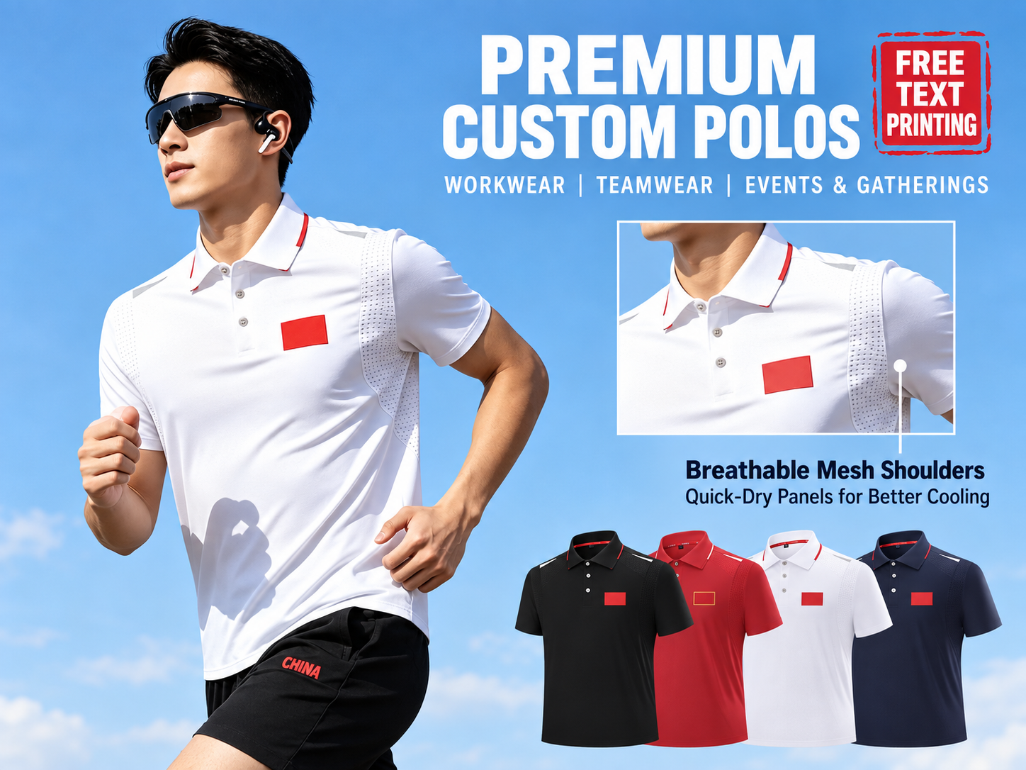 Teamwear · Polo Shirts customization